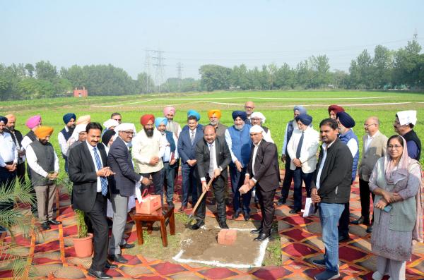 The foundation stone for a state-of-the-art International Hostel at Guru Angad Dev Veterinary and Animal Sciences University, Ludhiana, was laid by Dr. M.L. Jat, Director General, Indian Council of Agricultural Research (ICAR) and Secretary, DARE, Governm